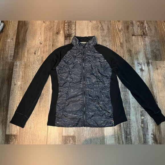 Smartwool Women’s Smartloft 60 Jacket in Black/Grey Women’s Size Large - Picture 2 of 7